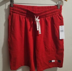 NWT Tommy Hilfiger Red Cotton Lounge Shorts Mens Small DR0916463109F4404600